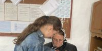 Акция «Георгиевская лента» продолжается в Дахадаевском районе. - Дахадаевский район